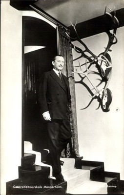 Ak Carl Gustaf Emil Mannerheim, Präsident von Finnland - 11108117