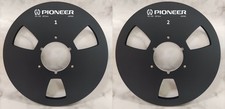 One Pair 10.5'' black Pioneer Tape reel High Quality Aluminum Take Up Reel