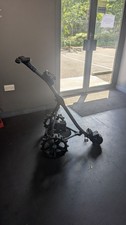 Ex Demo Pro rider 18 HOLE LITHIUM Golf Trolley-Grey With all weather Tyres