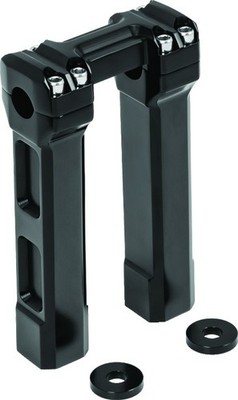 Kuryakyn Billet Risers 8'' Black 6135