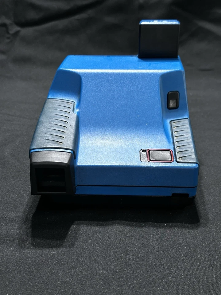 Vintage - Rara macchina fotografica Polaroid Impulse pellicola istantanea blu giada - parzialmente funzionante - Immagine 4 di 4
