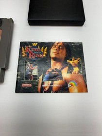 WWF King of the Ring Nintendo NES LJN Complete, CIB, USA