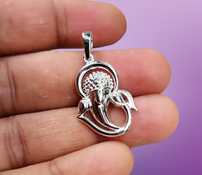 2Ct Round Cut LabCreated Diamond Women's Pendant 14K White Gold Plated