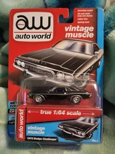Auto World 73 Dodge Challenger Black Last One
