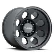 Vision Off-road Wheels 56 17x9 -12 Satin Black 5x114.3 5x4.5 Qty 1