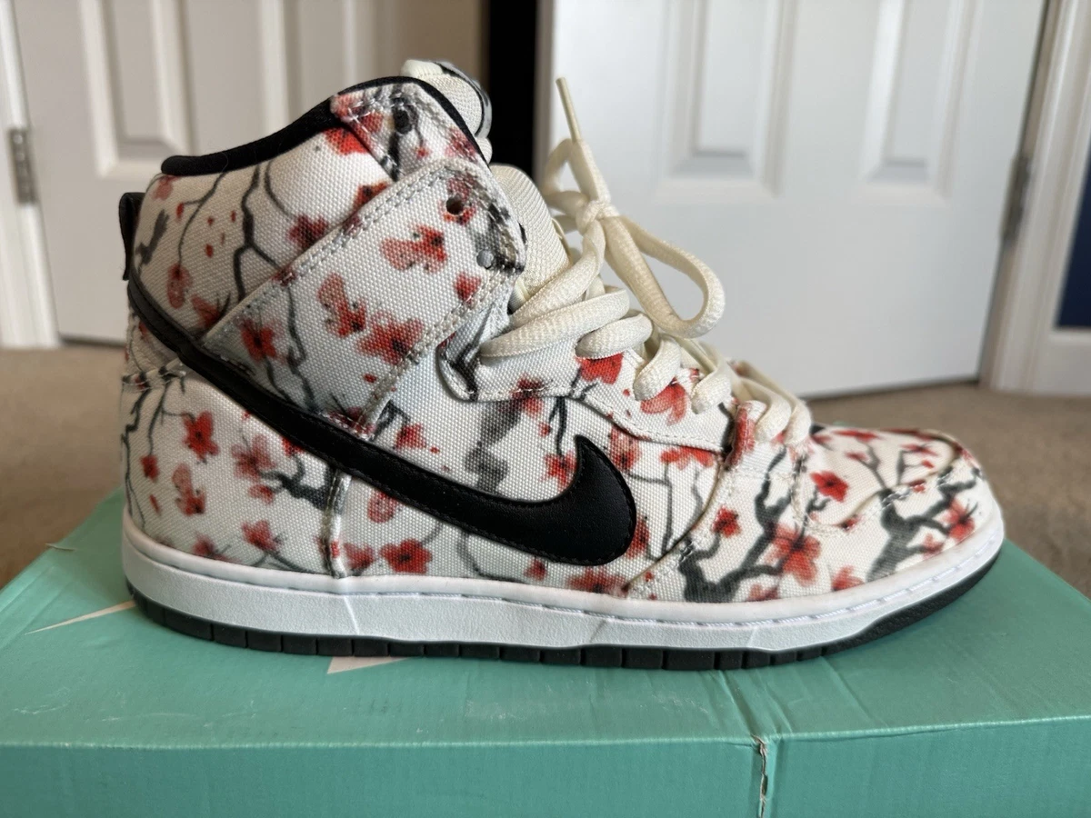 Nike Dunk High Black Sport Red for Sale | Authenticity Guaranteed