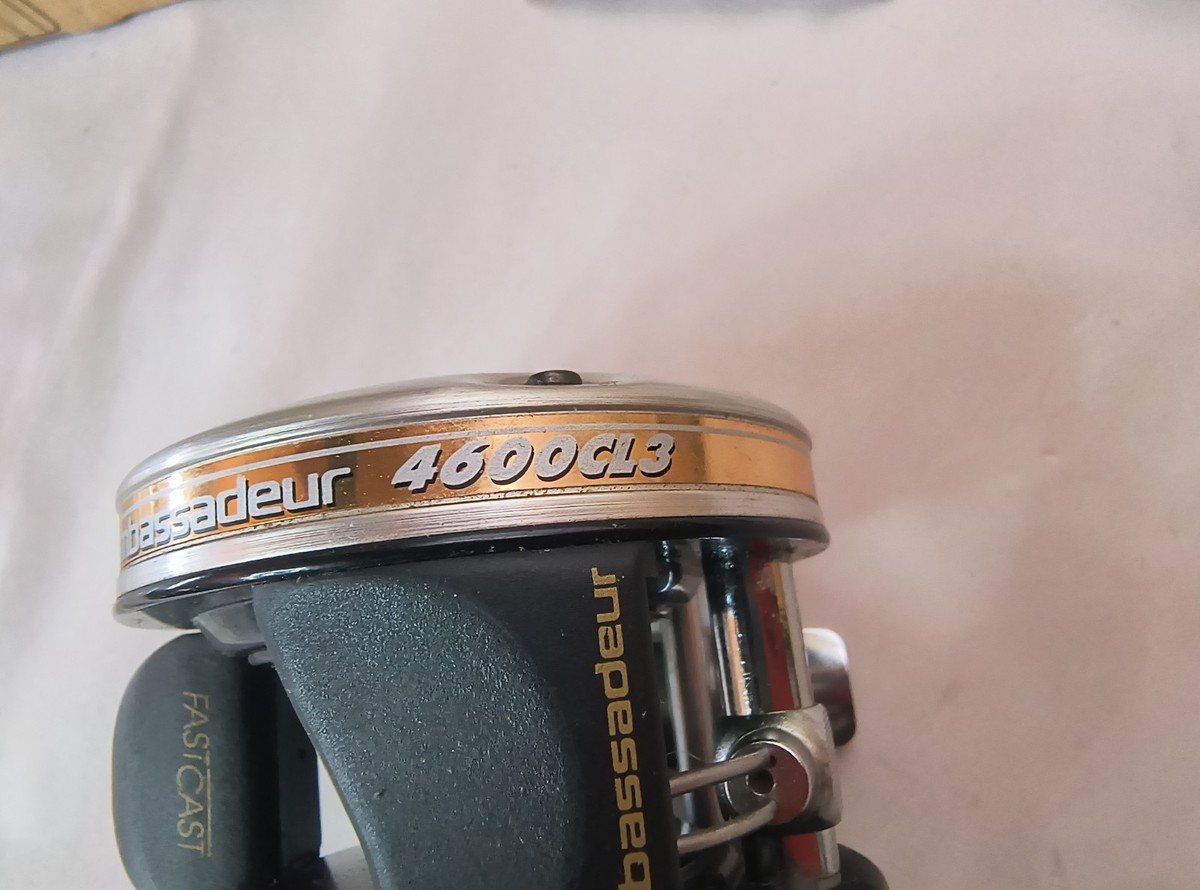 Abu Garcia Ambassadeur 4600CL3 Baitcaster Reel Fishing Baitcasting