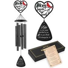 Sympathy Gifts for Loss of Mom, Memorial Wind Chimes for Loss of Mother, Cond...