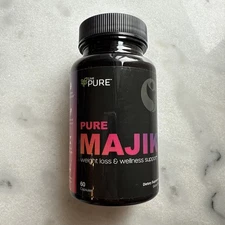 Live Pure Majik + Energy Weight Loss Support 60 Capsules New Sealed! Exp 08/2025
