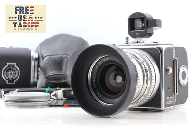   2 Film Back [NEAR MINT] Hasselblad SWC SUPER WIDE C 38mm f4.5 Silver JAPAN