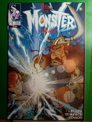 2010 Scare Tactics Comics Billy Monster Hunter Issue 2 Shawn Surface Cover Art