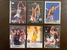 Pau Gasol Basketball Card Lot - 6 Cards