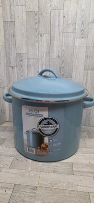 Faberware Extra Large Capacity 16 Qt Covered Stockpot Never Used. Hard To Find