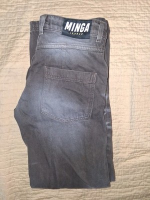 Minga London Jeans Wom.US SZ 2 Brown Fade 26'' Waist on Tag 30'' Inseam READ DESCR