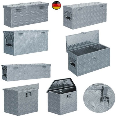 Aluminiumkiste Werkzeugbox Alukoffer Alukiste Transportbox Lagerkiste Alu