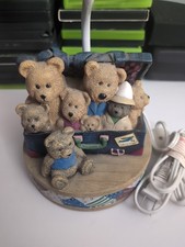 Toy Box Teddies Nursery Lamp KIDSLINE - Bears in Suitcase LAMP ONLY - WORKS 