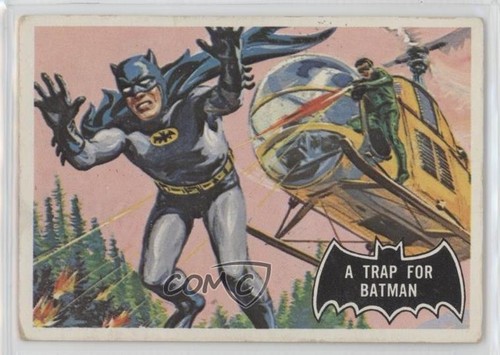 1966 OPC Batman Black Bat #37 A Trap for Batman — Raw