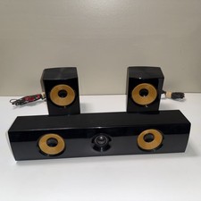 3 Piec LG 3D Surround Sound Speakers Left Right and Center