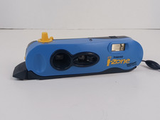 Vintage Polaroid i-Zone Instant Film Pocket Camera Blue - Tested Working