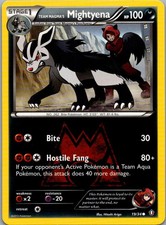 Team Magma's Mightyena 19/34 Common Double Crisis Pokemon Lightly Played on eBay