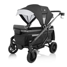 Evenflo Shyft Rideshare All-Terrain Performance Stroller Wagon Sterling Black 