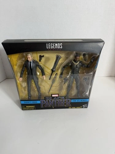 Figuras 2017 Marvel Legends Series Black Panther Everett Ross y Erik Killmonger