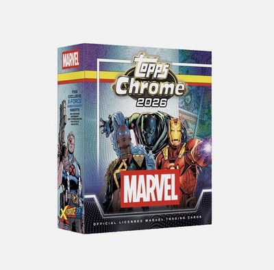2026 Topps Chrome  Marvel Comics - Mega Box Pre Order Done