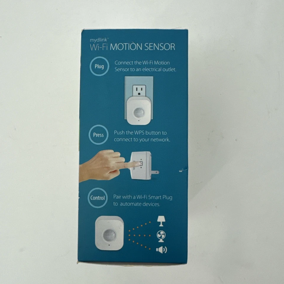 D-Link Wi-Fi Motion Sensor DCH-S150 Mydlink Connected Home NEW SEALED - Image 4 of 4