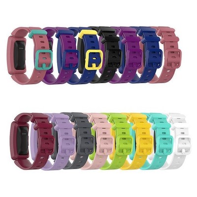 Ersatz Silikon Uhrenarmband für Fitbit Ace 2 / Inspire / Inspire HR