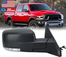 Right Textured Black Side Mirror Assembly for Dodge Ram 1500 2500 3500 2013 2014