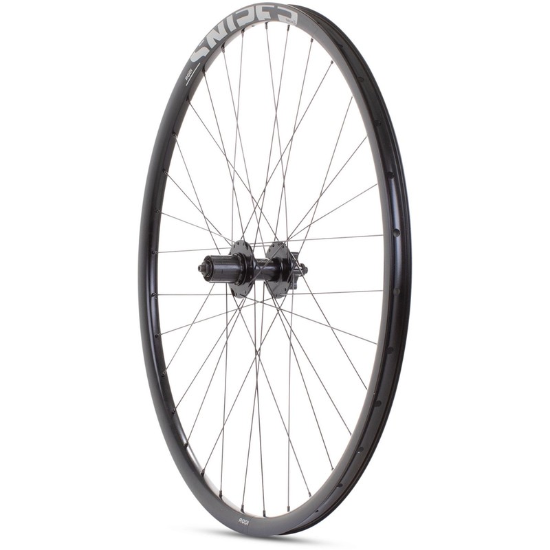 Gravel Rear Wheel Shimano QC 400 6B Hub QR 135mm 700c Sniper 24 Rim black 