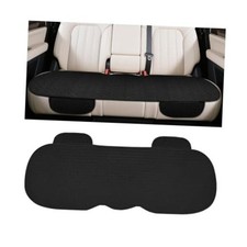 Osilly Car Back Seat Cover, Anti-Slip Long Vehicle Rear Bench Protectors Black
