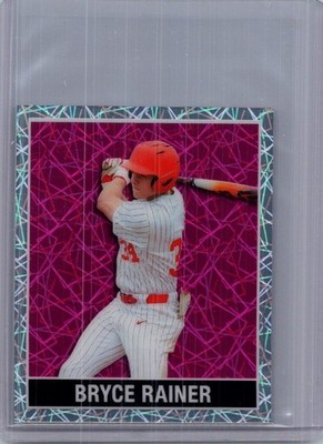 Bryce Rainer 2025 Leaf National NSCC Baseball 1/1 Pre Production Proof ...