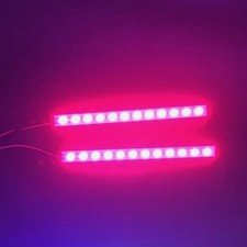 Image of RC Car LED Underglow Kit - Red Blue Neon Light Strip for Chassis Body Drift - UK