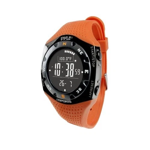 Pyle Digital Ski Watch w/ Ski Logbook, Weather Forecast, Altimeter, Barometer - Image 2 of 4