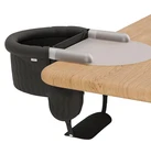 - the Hook-On Chair with Tray and Footrest - Portable High Chair for Babies and