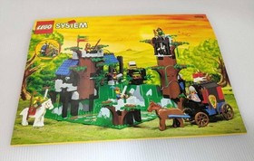 LEGO System Castle Dark Forest Fortress 6079 In 1996 Used Retired Comp W/Manual