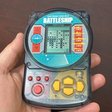 Vintage Milton Bradley Battleship 1995 Electronic Handheld Game Strategy WORKING