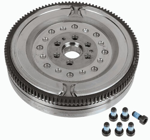 Dual Mass Flywheel DMF fits OPEL ZAFIRA B 1.9D 05 to 15 Z19DTH Sachs 55570197 - Picture 3 of 3