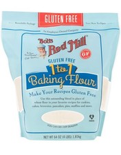 Bob'S Red Mill Gluten Free 1 to 1 Baking Flour  64 Oz Pack Of 1