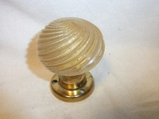 Maniglia per porta in vetro di Murano per girare stile Barovier e Toso vintage Italia #AD