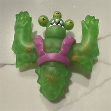 GooJitZu Merculok Green Toy Figure with Purple Harness Belt, Ages 4-11