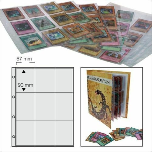 Veloflex-A4-SAMMELHÜLLEN-9-Fächer-A8-97x67mm-150-Pack Für Panini Sammelbilder - Picture 6 of 6