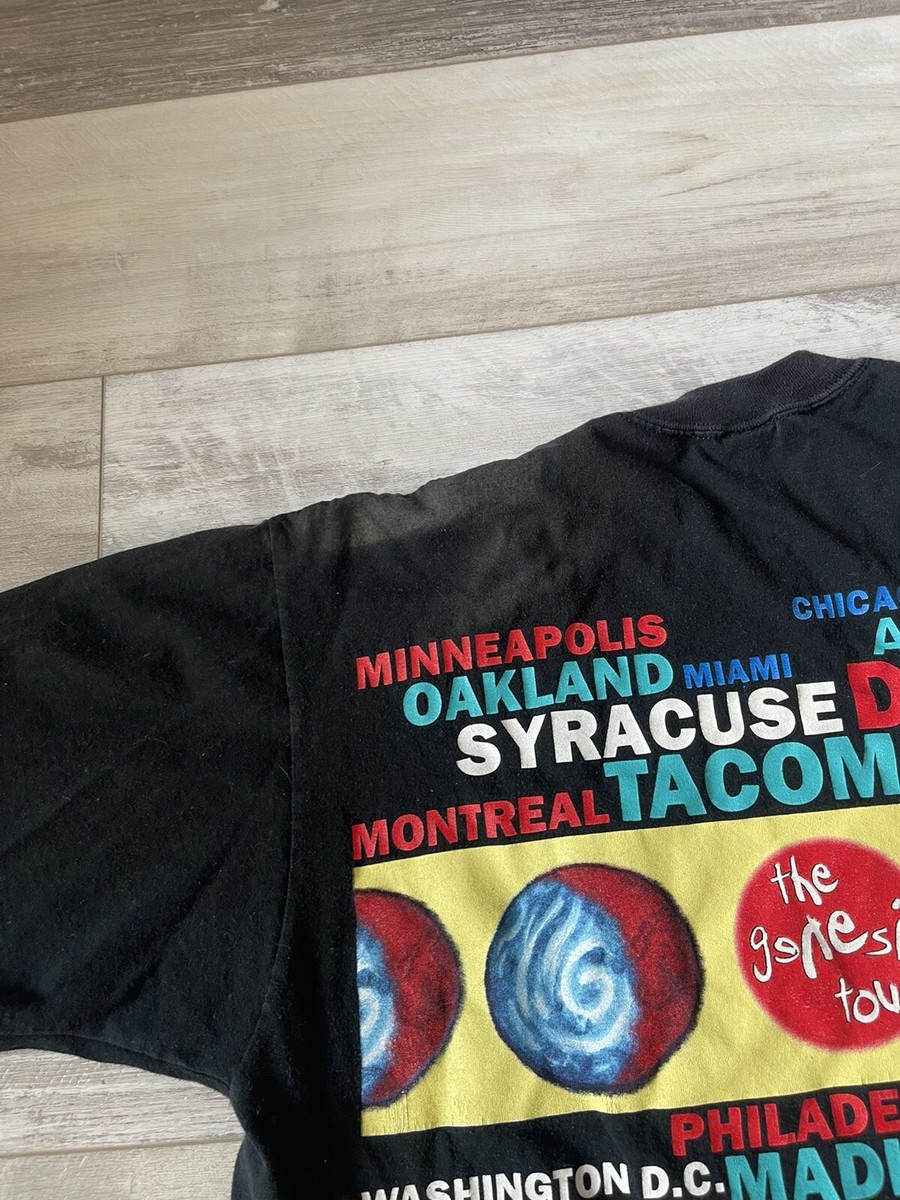 Vintage 1992 Genesis World Tour Band T-shirt Mens XL Single Stitch
