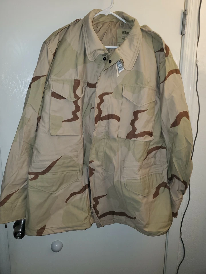 DCU Field Jacket Coat M-65 - All Sizes - USGI Military Desert M65 - New w/o Tags - Image 2 of 3