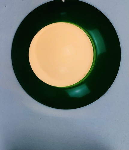 🟨 Bilumen Lampada parete/soffitto green Applique Space Age Vintage 70s - Foto 10 di 18