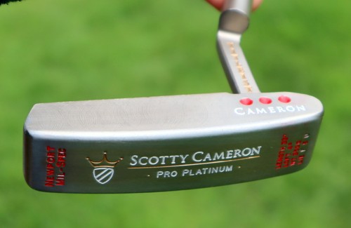 Scotty Cameron Pro Platinum Newport Mil-Spec putter -RARE 33"/350g Configuration - Picture 9 of 14