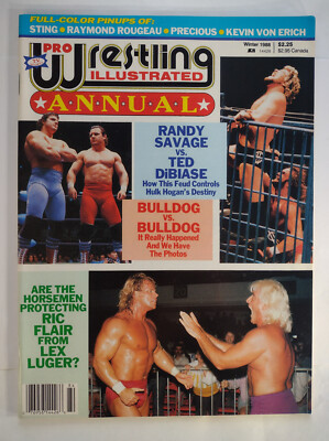 Pro Wrestling Illustrated Annual Winter 1988 Magazine Bulldog Precous ...