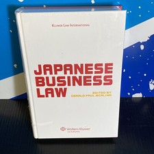 BOOKS-JAPANESE BUSINESS LAW-GERALD PAUL MCALI...