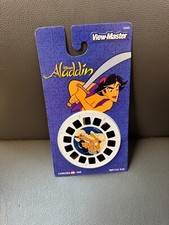 SEALED Disney Disney's Aladdin Jasmine Cartoon Movie view-master Reels Pack NEW